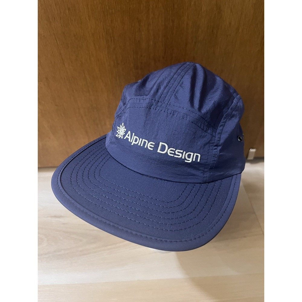 Alpine Design Men's Nylon AD Five Panel Hat Lunar Blue Adjustable OSFM New